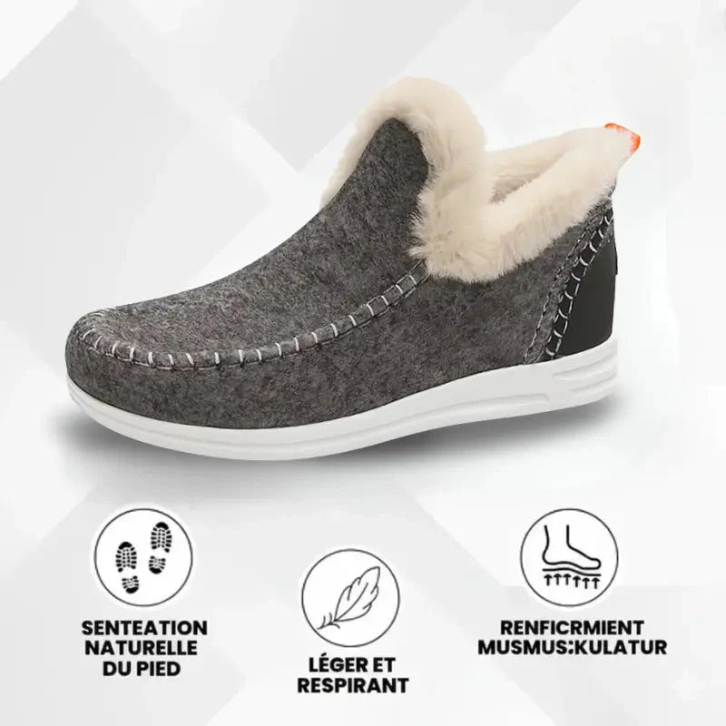 Luvvia | Chaussure Ergonomique Avec Doublure En Peluche.
