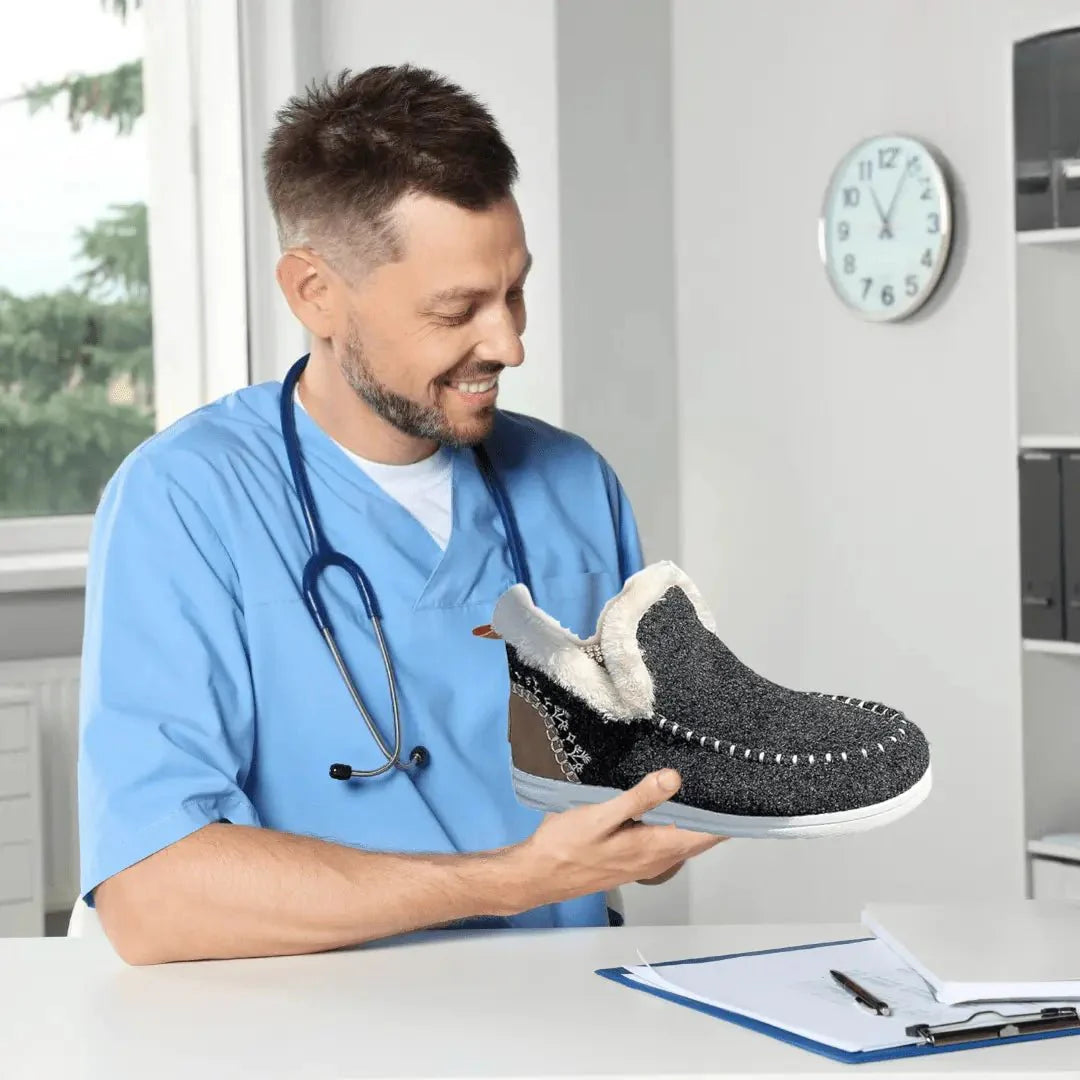 Luvvia | Chaussure Ergonomique Avec Doublure En Peluche.