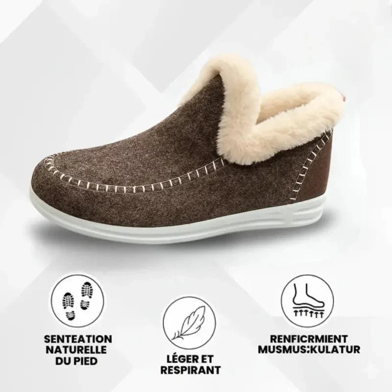 Luvvia | Chaussure Ergonomique Avec Doublure En Peluche.