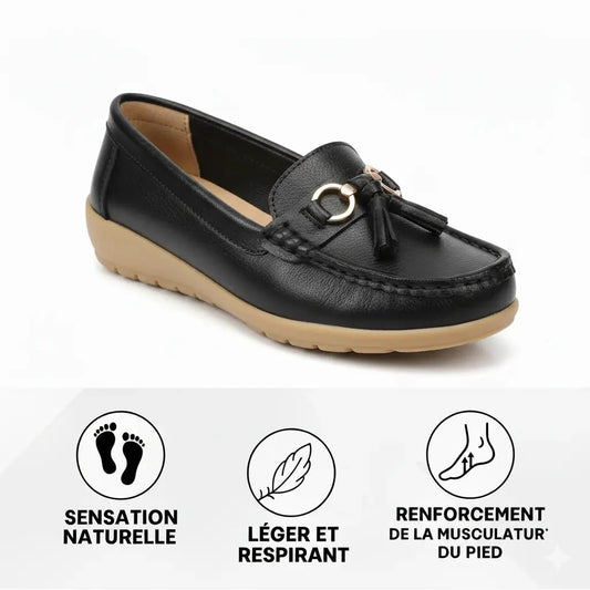 Mocassin Orthopédique en Cuir | Veloura