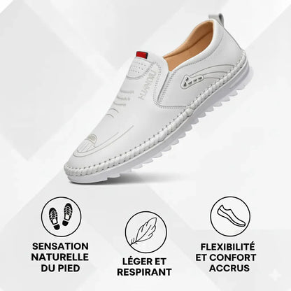 Mocassins à Enfiler en Cuir pour Hommes | Lorvix