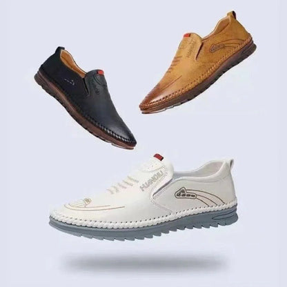 Mocassins à Enfiler en Cuir pour Hommes | Lorvix
