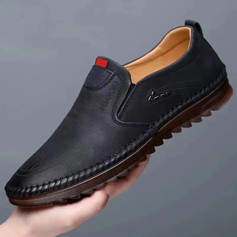 Mocassins à Enfiler en Cuir pour Hommes | Lorvix